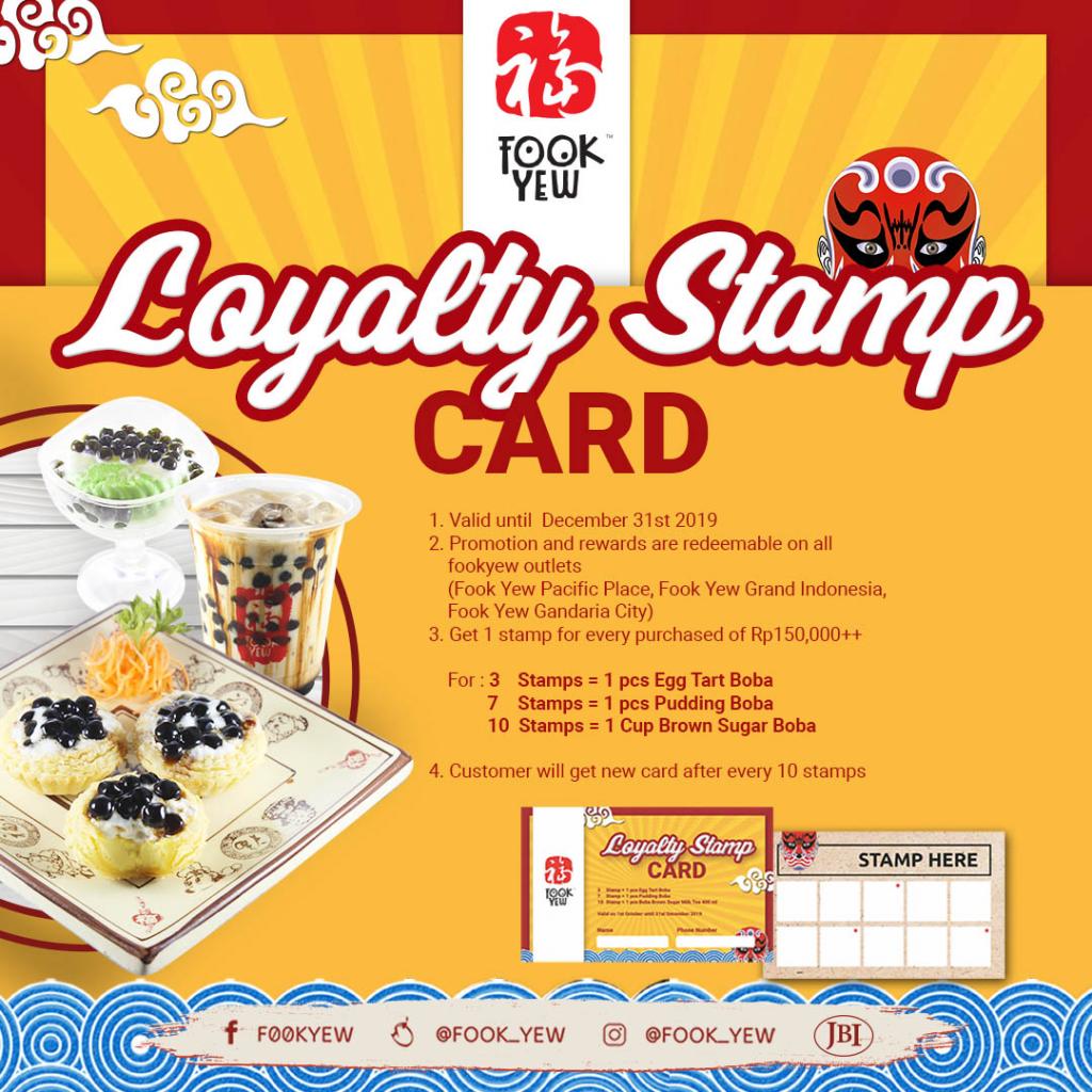 Loyalty Stamp Card